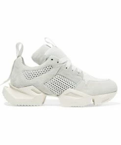 Unravel White Suede Sneaker Low Sale Shoes
