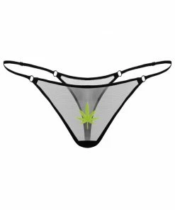 Zhilyova Lingerie Cannabis Thong
