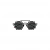 VYSEN Eyewear NIKKY White Frame/Black Lens Sunglasses