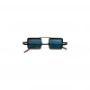 VYSEN Eyewear LEIB Green Frame/ Blue Lens Sunglasses