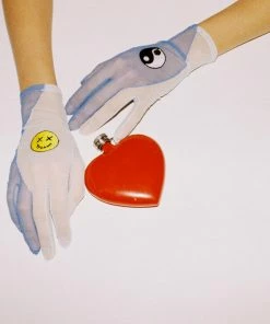 Tender And Dangerous Ying Yang Smile Gloves