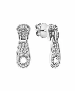 POCHE Diamond Zip Earrings