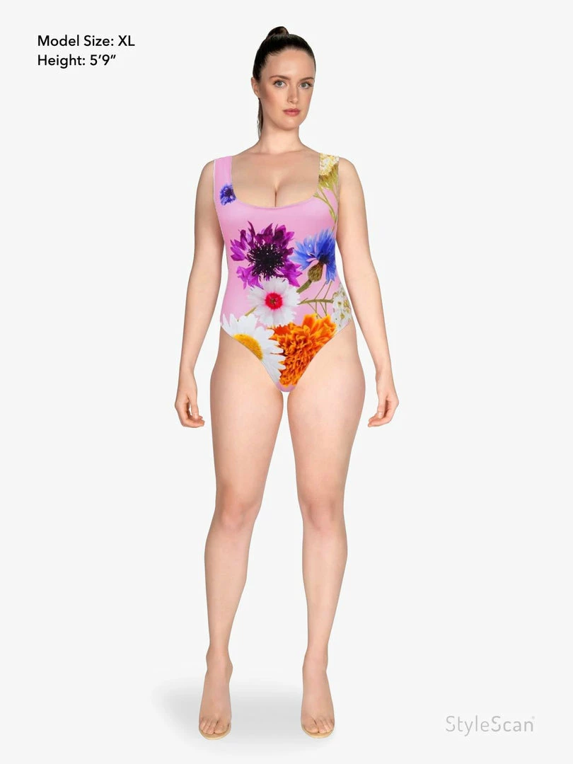 Natasha Zinko Floral Print Swimsuit 8 Natasha Zinko Floral Print Swimsuit