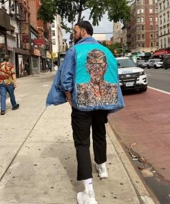 BEILHARZ Bad Bunny Denim Jacket