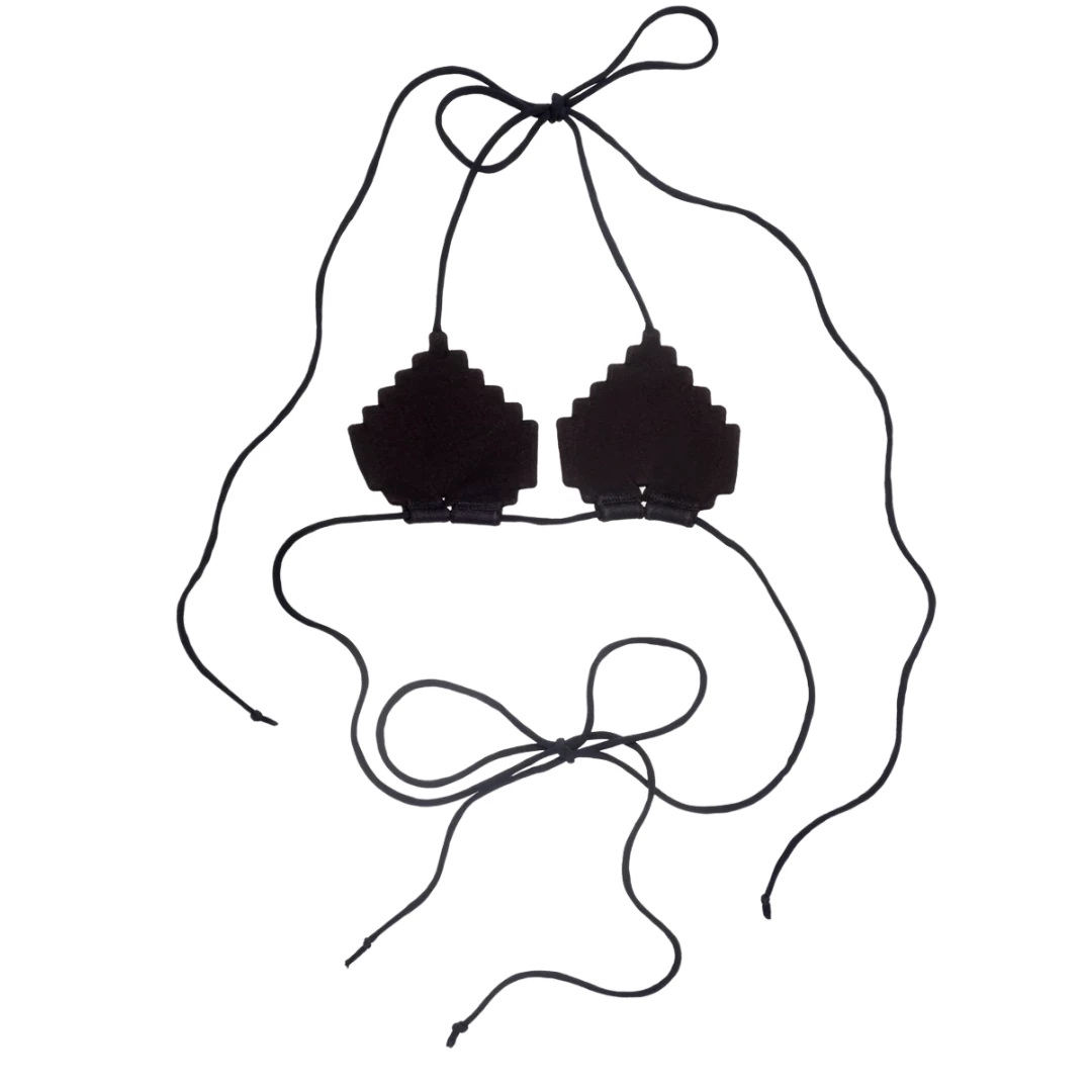 Natasha Zinko Pixel Heart Bikini Beachwear 3 Natasha Zinko Pixel Heart Bikini Beachwear