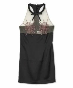 Ashley Williams Cobweb Mini Dress Dresses