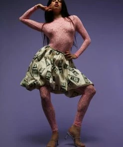 Skirts Ashley Williams Dollars Skirt