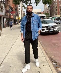 BEILHARZ Bad Bunny Denim Jacket