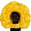 Headwear Chen Peng Yellow Flora Hood