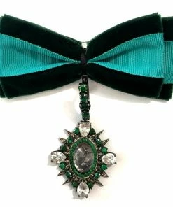 Djanelli Jewelry Dzhanelli Jewelry Kiss Brooch (BREZHNEV And HANNEKEN)