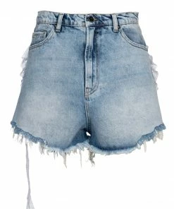 Natasha Zinko Heart Pocket Shorts