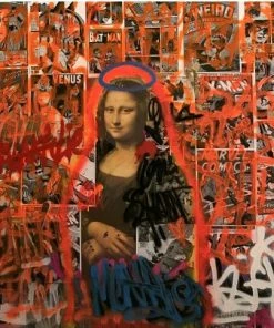 Falakfolie Picture "MONA LISA" 2019 Art