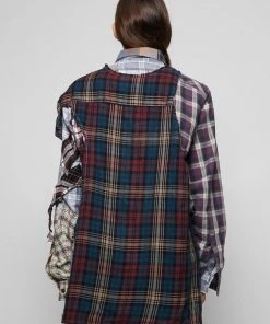 Natasha Zinko Upcycled Check Shirt