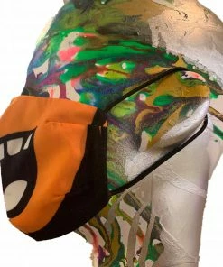 Natasha Zinko Smile Mask In Orange 7 Natasha Zinko Smile Mask In Orange