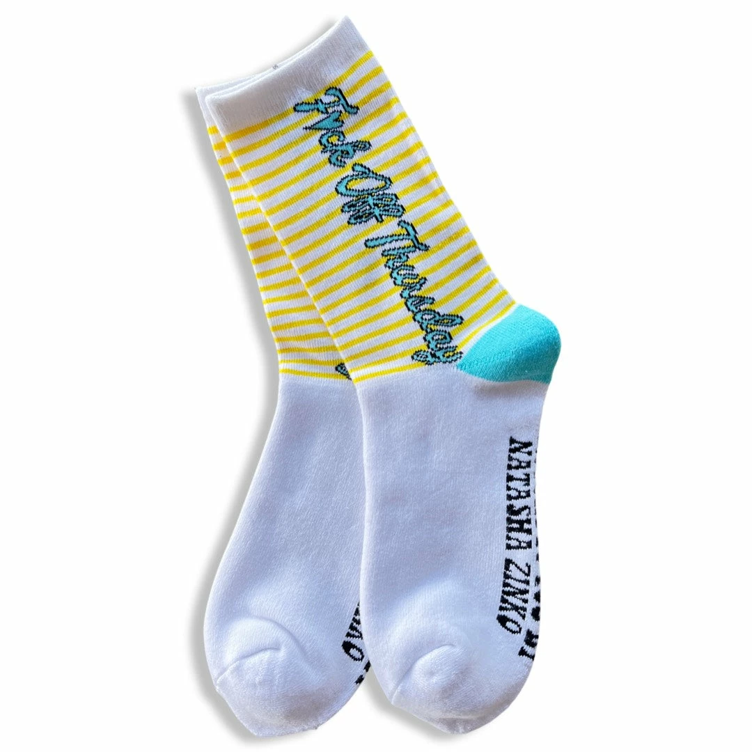 Natasha Zinko "FCK Off Thursday" Socks All 3 Natasha Zinko "FCK Off Thursday" Socks All