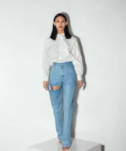 Ksenia Schnaider Wader Jeans