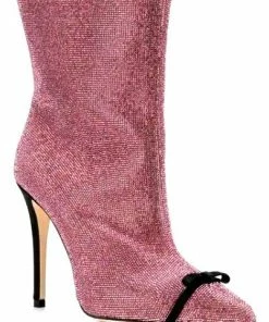 Marco De Vincenzo Rhinestoned Boots