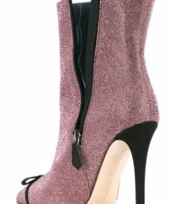 Marco De Vincenzo Rhinestoned Boots