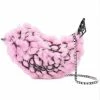 Bags Natasha Zinko Bag Crochet Metal Mink Fur Lined
