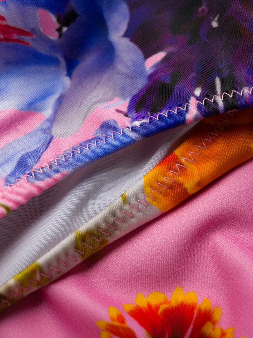 Natasha Zinko Floral Two-piece Bikini Set Beachwear 7 Natasha Zinko Floral Two-piece Bikini Set Beachwear