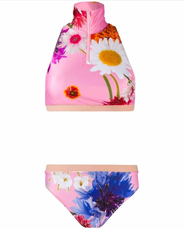 Natasha Zinko Floral Two-piece Bikini Set Beachwear 3 Natasha Zinko Floral Two-piece Bikini Set Beachwear