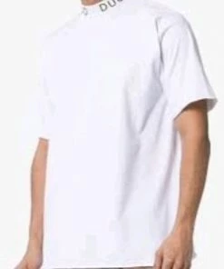 Natasha Zinko DUO Ribbon Collar T-shirt Shirts