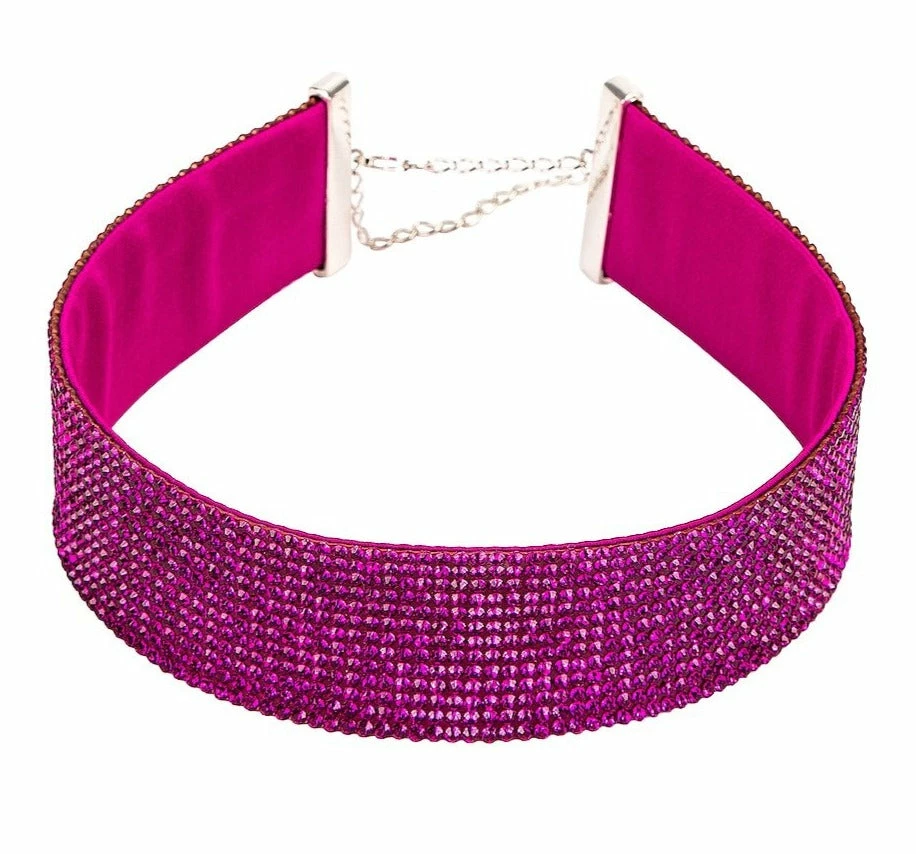 Nué Studio Charlotte Pink Choker Body Jewelry 3 Nué Studio Charlotte Pink Choker Body Jewelry