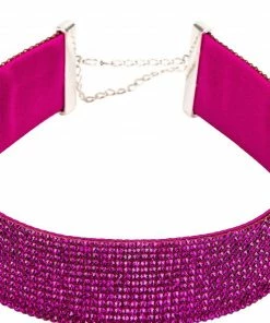 Nué Studio Charlotte Pink Choker Body Jewelry 7 Nué Studio Charlotte Pink Choker Body Jewelry