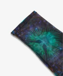 Tender And Dangerous Virus Print Gloves