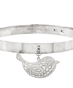 Natasha Zinko Jewelry Natasha Zinko Silver Bird Chocker Necklaces