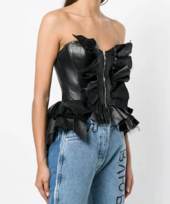 Sale Natasha Zinko Leather Corset