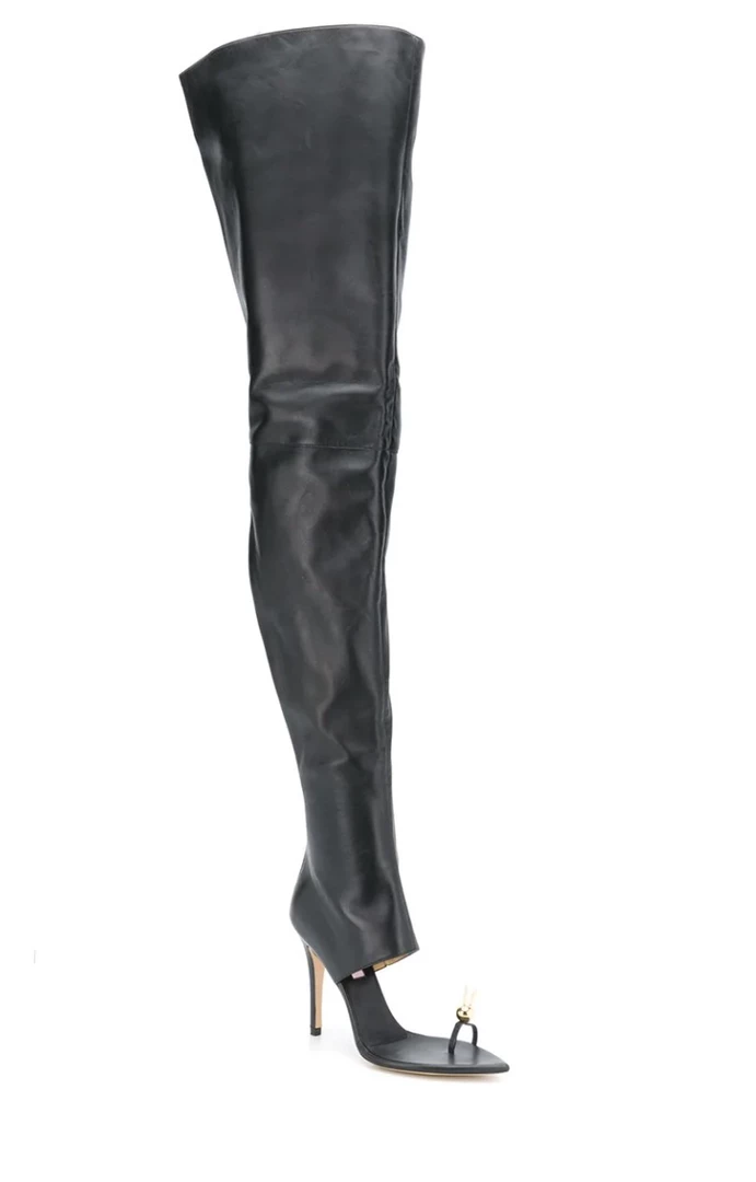 Natasha Zinko Single-Bunny Toe Boots 3 Natasha Zinko Single-Bunny Toe Boots