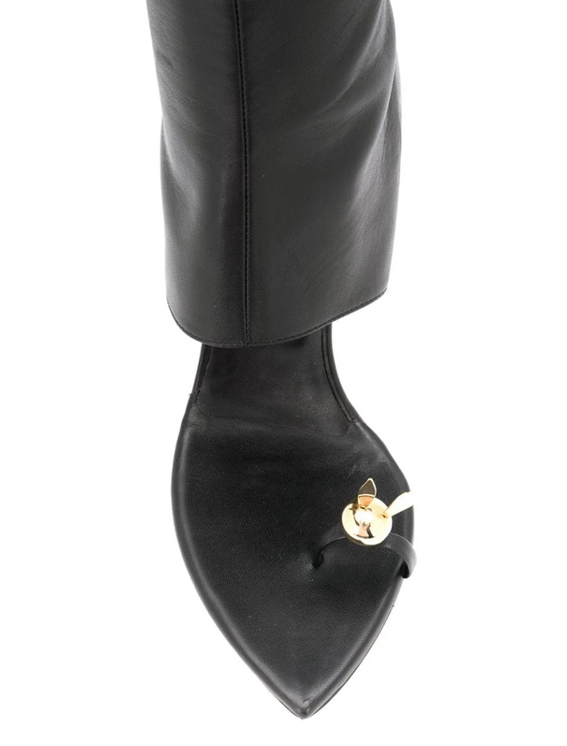 Natasha Zinko Single-Bunny Toe Boots 4 Natasha Zinko Single-Bunny Toe Boots