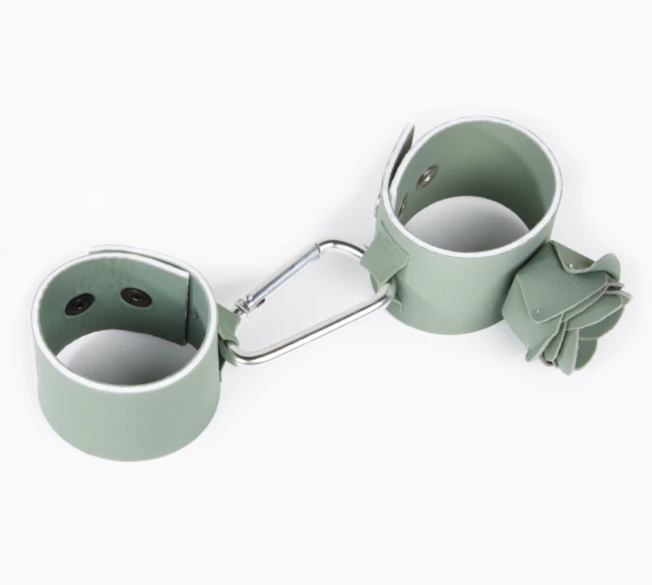 Ruban Noir Flower Handcuffs Lingerie 3 Ruban Noir Flower Handcuffs Lingerie