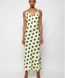 Dresses Natasha Zinko Pixel Heart Slip Dress