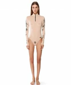 Tattoo Sweaters TTSWTRS Tattooed Turtleneck Bodysuit