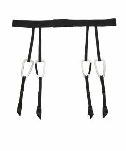 Lingerie Ruban Noir Thin Garter