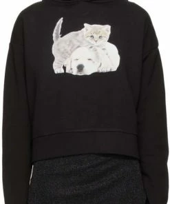 Ashley Williams Kitten & Puppy Hoodie