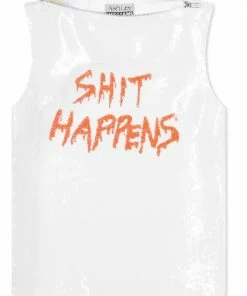 Ashley Williams "Shit Happens" Top Shirts