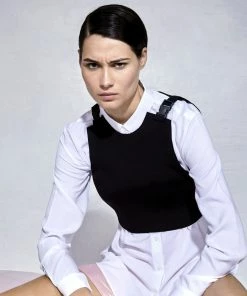 Ruban Noir Vest Top Lingerie