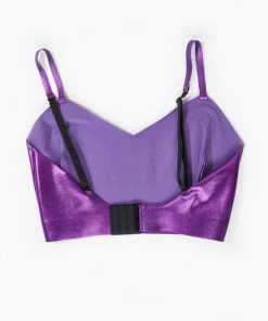 Lingerie Ruban Noir Metallic Bra