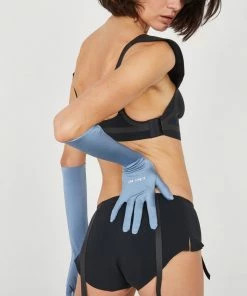 Lingerie Ruban Noir Horizontal Stripe Panties