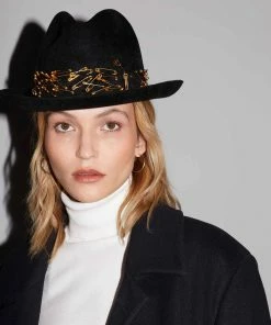 Ruslan Baginskiy Embellished Fedora Headwear