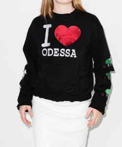Natasha Zinko "I Love Odessa" Sweatshirt Sweaters