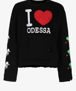 Natasha Zinko "I Love Odessa" Sweatshirt Sweaters