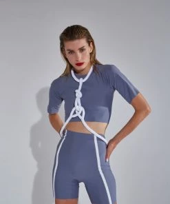 Lingerie Ruban Noir Gaine Noire Shorts